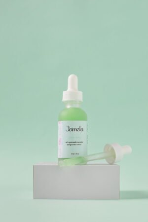 Green niacinamide serum
