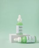 Green niacinamide serum