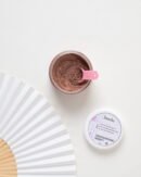 Pink clay mask