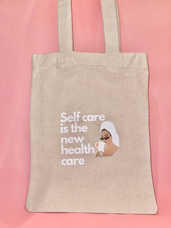 Tote bag - white design