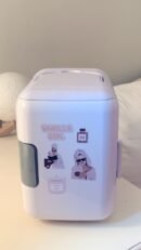 Mini skincare fridge - white