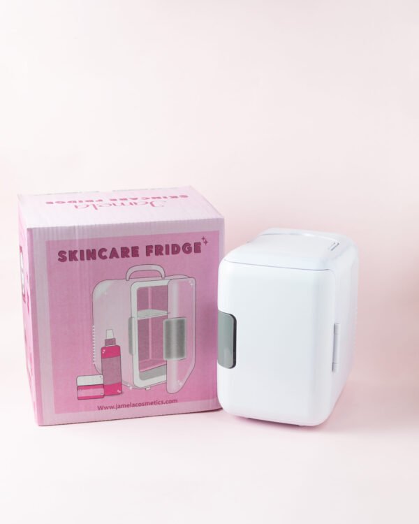 Mini skincare fridge - white